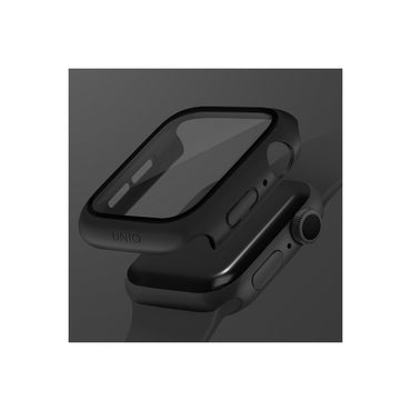 Uniq Apple Watch 45mm Nautic Camlı Kasa Ekran Koruyucu