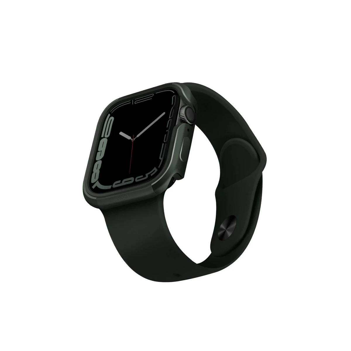 Uniq Apple Watch 45mm Valencia Saat Kasa Koruyucu - Koyu Yeşil