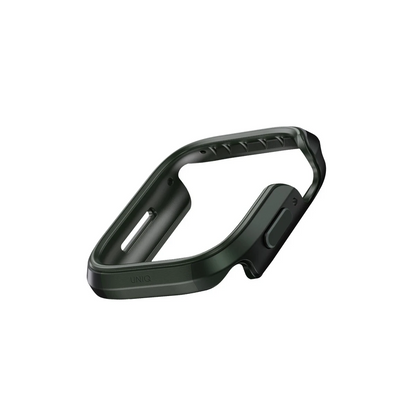 Uniq Apple Watch 45mm Valencia Saat Kasa Koruyucu - Koyu Yeşil
