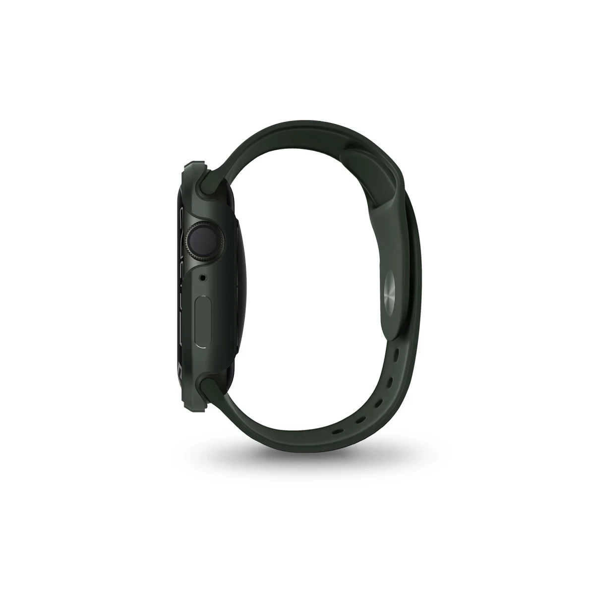 Uniq Apple Watch 45mm Valencia Saat Kasa Koruyucu - Koyu Yeşil