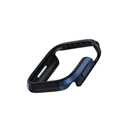 Uniq Apple Watch 45mm Valencia Saat Kasa Koruyucu - Mavi