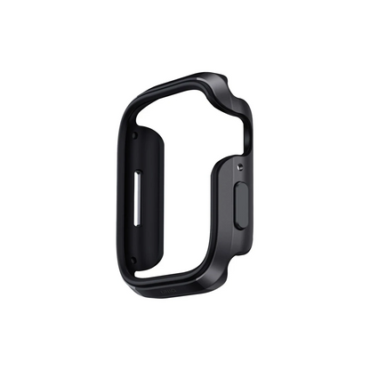 Uniq Apple Watch 45mm Valencia Saat Kasa Koruyucu - Siyah