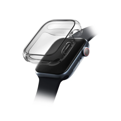 Uniq Apple Watch 46mm Garde Kasa Cam Ekran Koruyucu - Füme