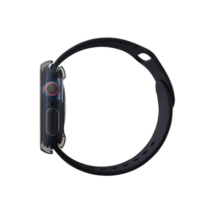 Uniq Apple Watch 46mm Garde Kasa Cam Ekran Koruyucu - Füme