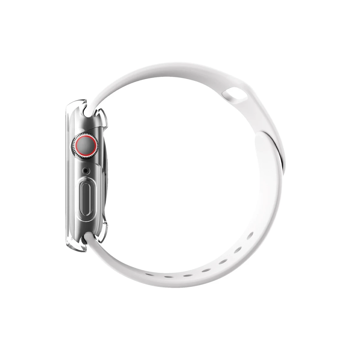 Uniq Apple Watch 46mm Garde Kasa Cam Ekran Koruyucu - Şeffaf
