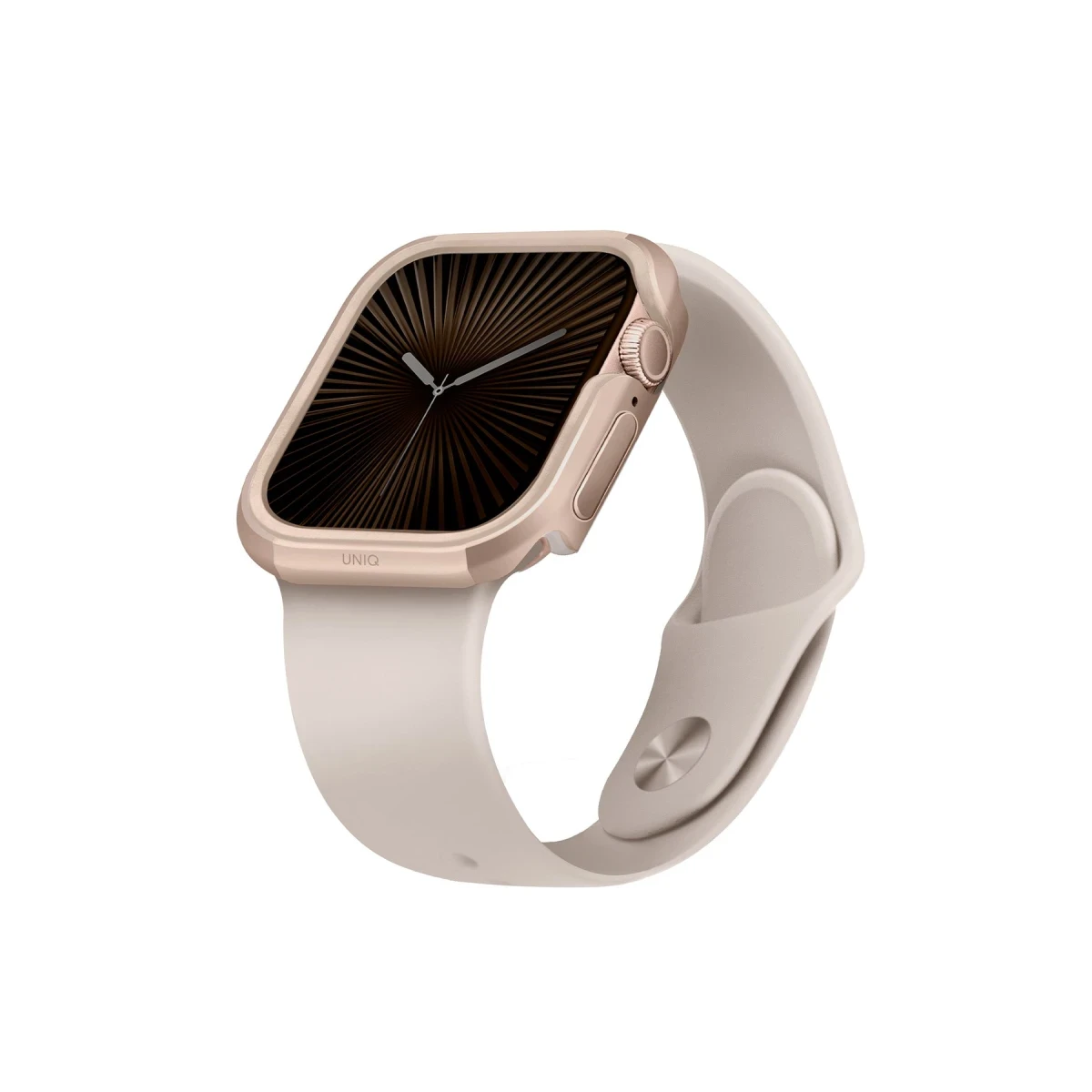 Uniq Apple Watch 46mm Valencia Saat Kasa Koruyucu - Gold
