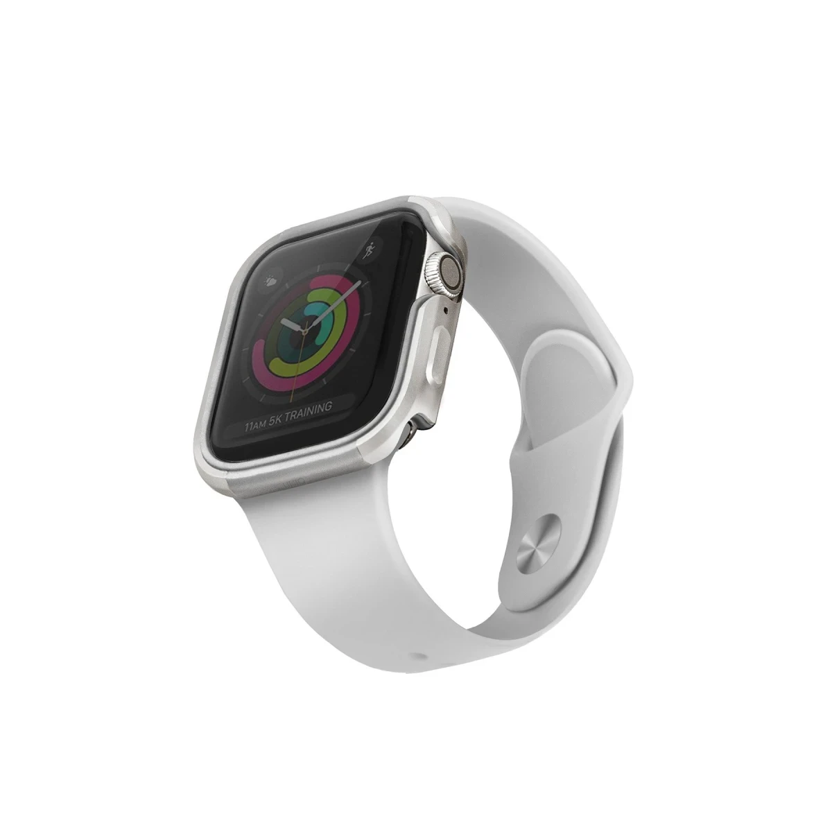 Uniq Apple Watch 46mm Valencia Saat Kasa Koruyucu - Gümüş