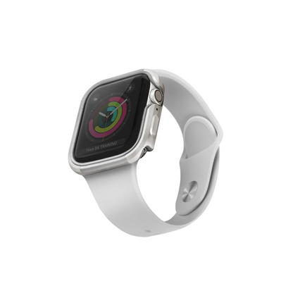 Uniq Apple Watch 46mm Valencia Saat Kasa Koruyucu - Gümüş