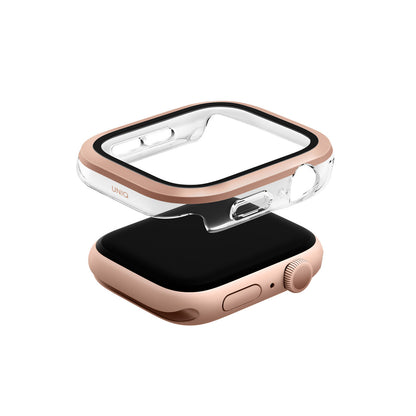 Uniq Apple Watch 46mm Voute Camlı Kasa Ekran Koruyucu