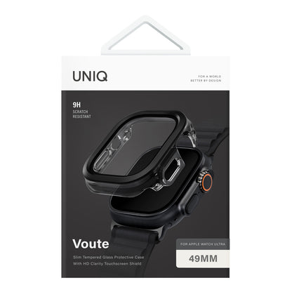 Uniq Apple Watch 46mm Voute Camlı Kasa Ekran Koruyucu