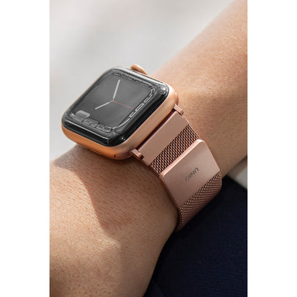 Uniq Apple Watch Ultra 41mm Dante Çelik Örgü Kordon