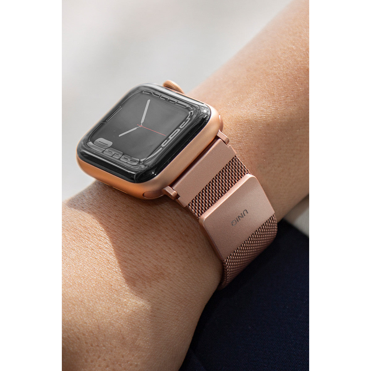 Uniq Apple Watch Ultra 41mm Dante Çelik Örgü Kordon