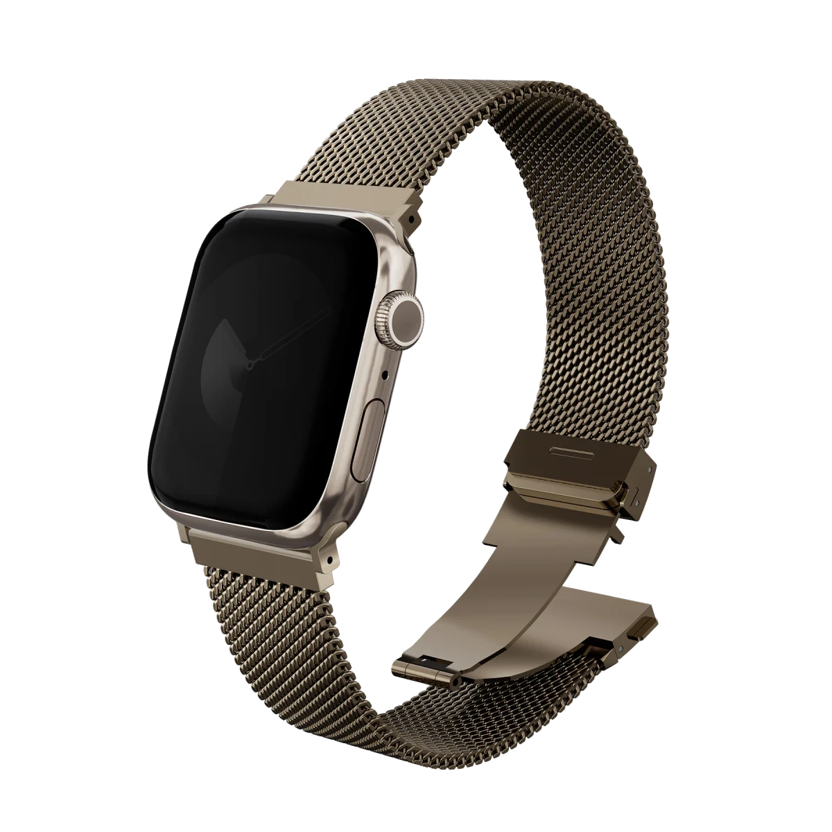 Uniq Apple Watch Ultra 41mm Dante Pro Çelik Örgü Kordon - Gold