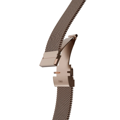 Uniq Apple Watch Ultra 41mm Dante Pro Çelik Örgü Kordon - Rose