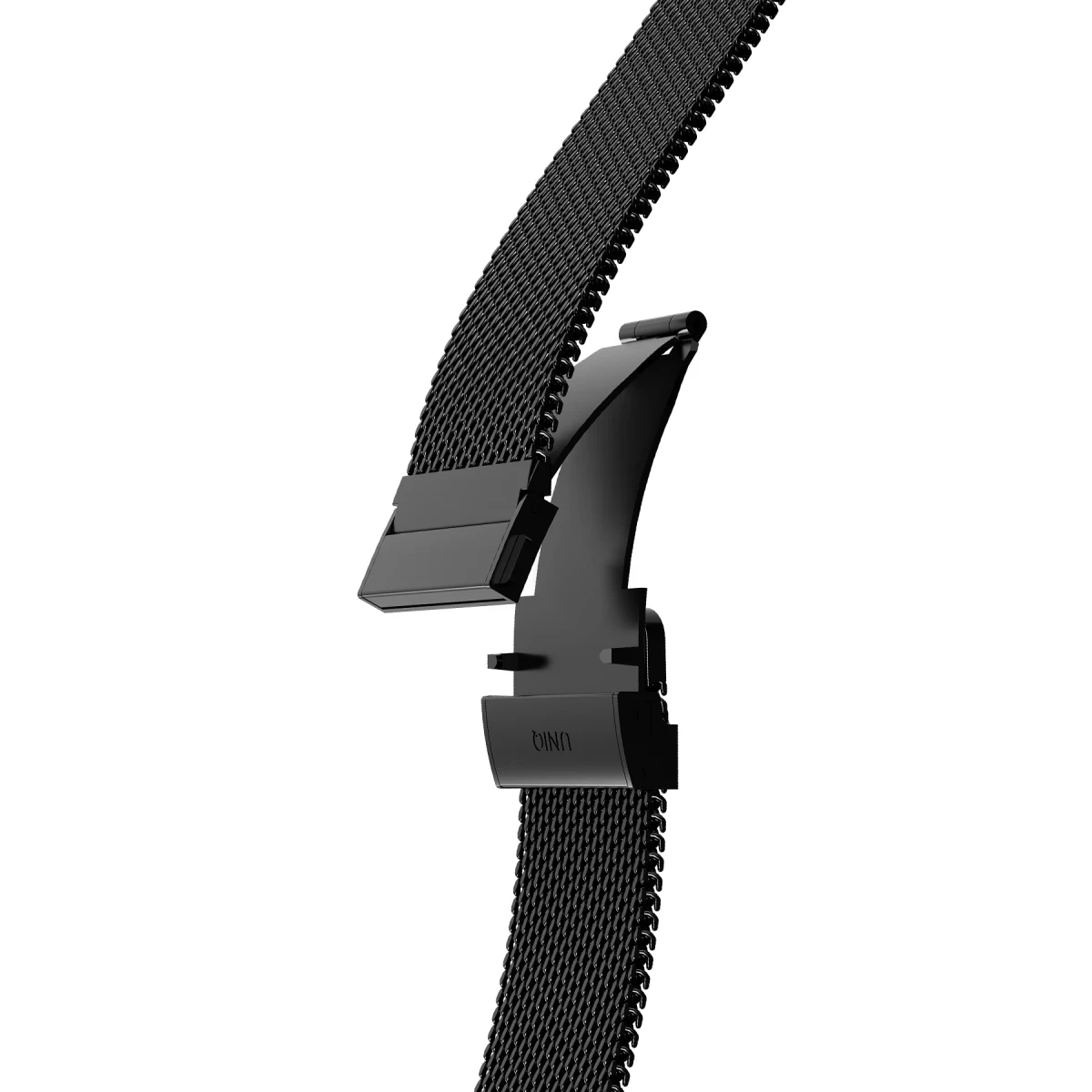 Uniq Apple Watch Ultra 41mm Dante Pro Çelik Örgü Kordon - Siyah