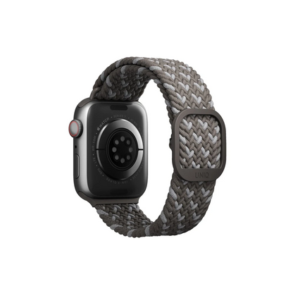 Uniq Apple Watch Ultra 49mm Aspen Designer Örgülü Kordon - Gri