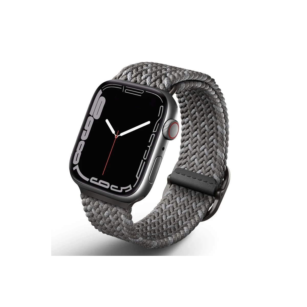 Uniq Apple Watch Ultra 49mm Aspen Designer Örgülü Kordon - Gri