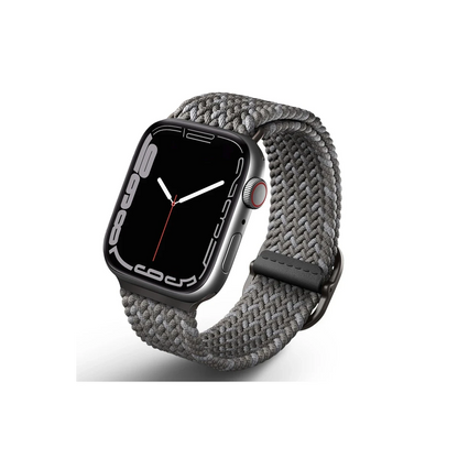 Uniq Apple Watch Ultra 49mm Aspen Designer Örgülü Kordon - Gri