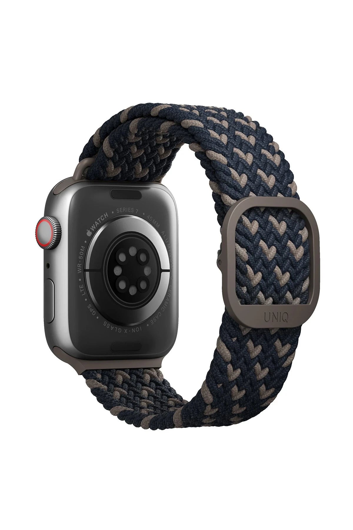 Uniq Apple Watch Ultra 49mm Aspen Designer Örgülü Kordon - Lacivert