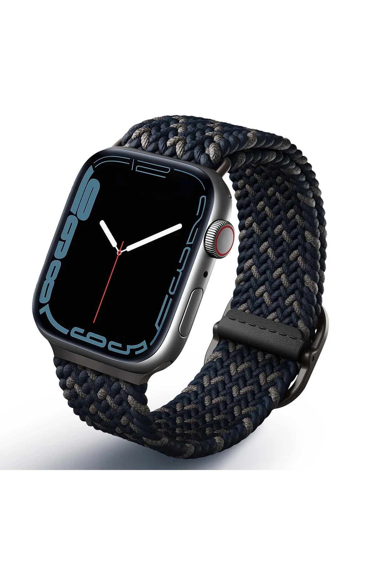 Uniq Apple Watch Ultra 49mm Aspen Designer Örgülü Kordon - Lacivert