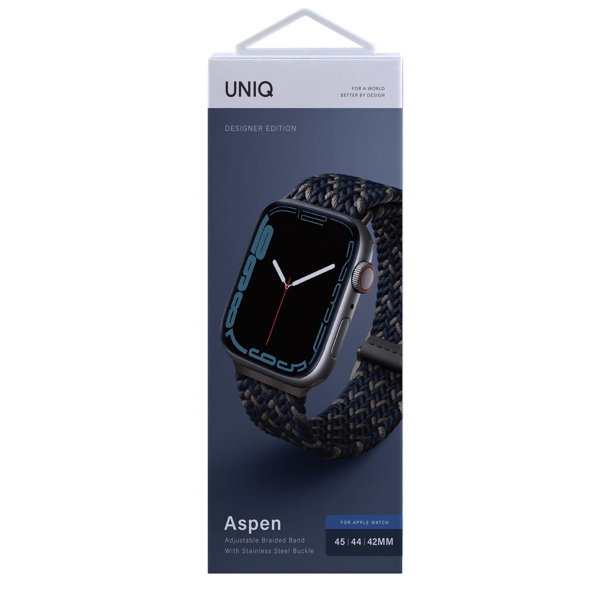 Uniq Apple Watch Ultra 49mm Aspen Designer Örgülü Kordon