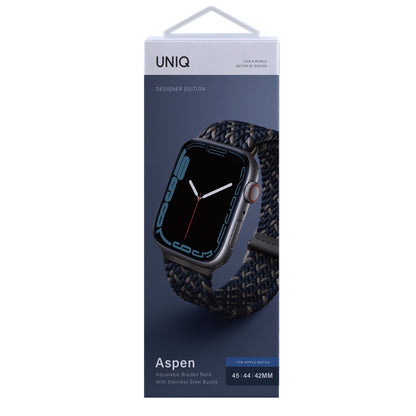 Uniq Apple Watch Ultra 49mm Aspen Designer Örgülü Kordon