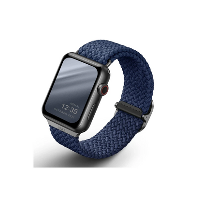 Uniq Apple Watch Ultra 49mm Aspen Örgülü Kordon - Mavi