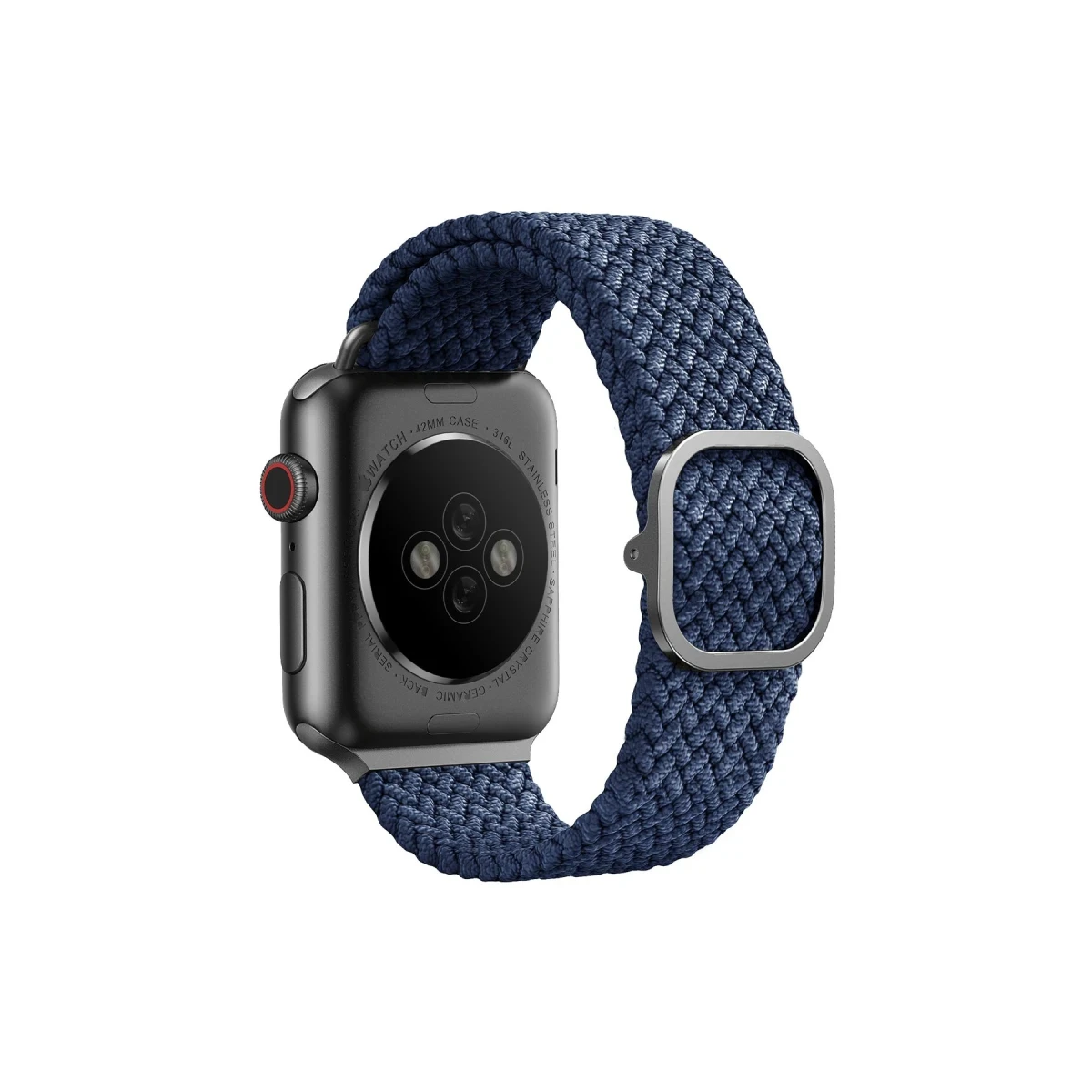 Uniq Apple Watch Ultra 49mm Aspen Örgülü Kordon - Mavi