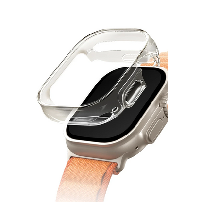 Uniq Apple Watch Ultra 49mm Garde Kasa Cam Ekran Koruyucu - Şeffaf
