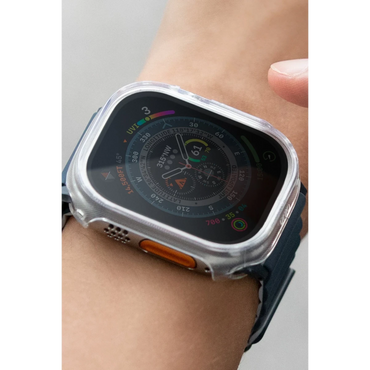 Uniq Apple Watch Ultra 49mm Garde Kasa Cam Ekran Koruyucu - Şeffaf
