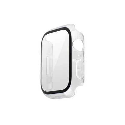 Uniq Apple Watch Ultra 49mm Legion Camlı Silikon Kasa Koruyucu - Beyaz