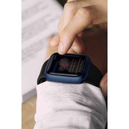Uniq Apple Watch 45mm Legion Camlı Silikon Kasa Koruyucu