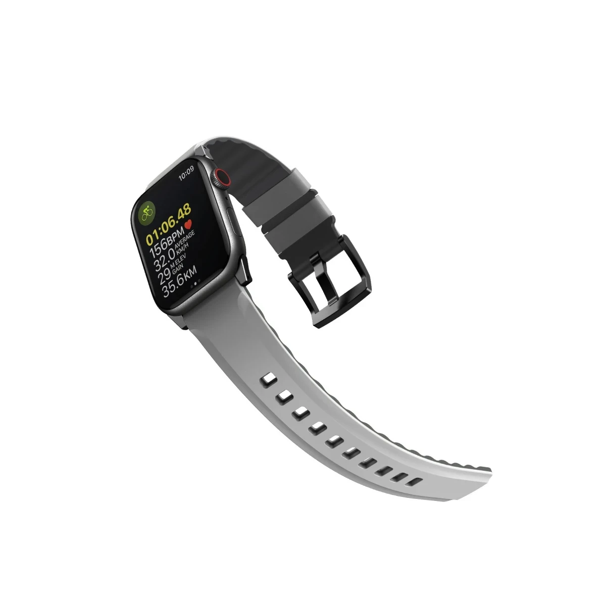 Uniq Apple Watch Ultra 49mm Linus Airosoft Silikon Kordon - Gri