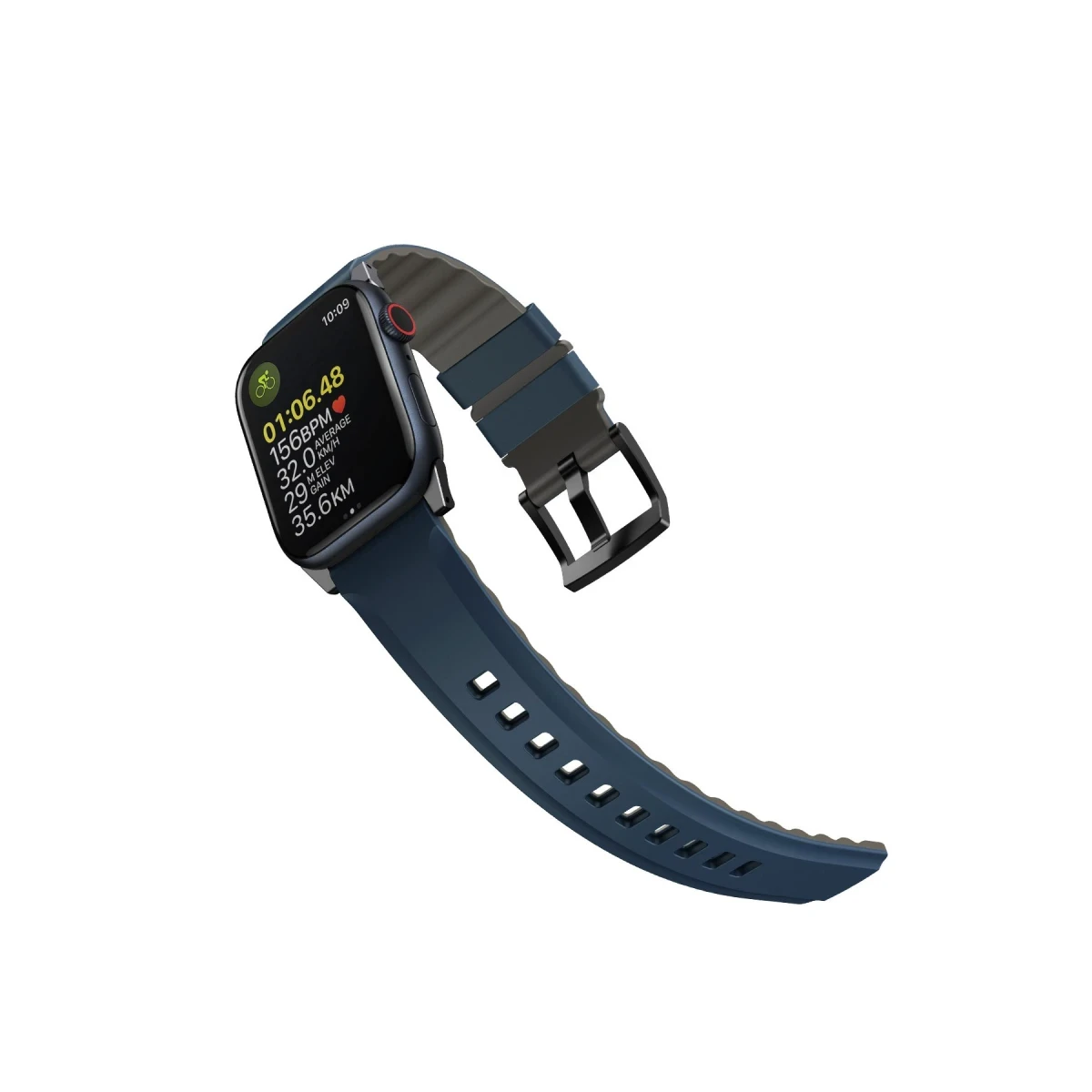 Uniq Apple Watch Ultra 49mm Linus Airosoft Silikon Kordon - Lacivert