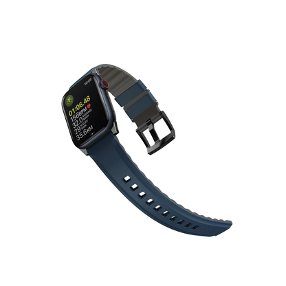 Uniq Apple Watch Ultra 49mm Linus Airosoft Silikon Kordon - Lacivert