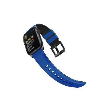 Uniq Apple Watch Ultra 49mm Linus Airosoft Silikon Kordon - Mavi