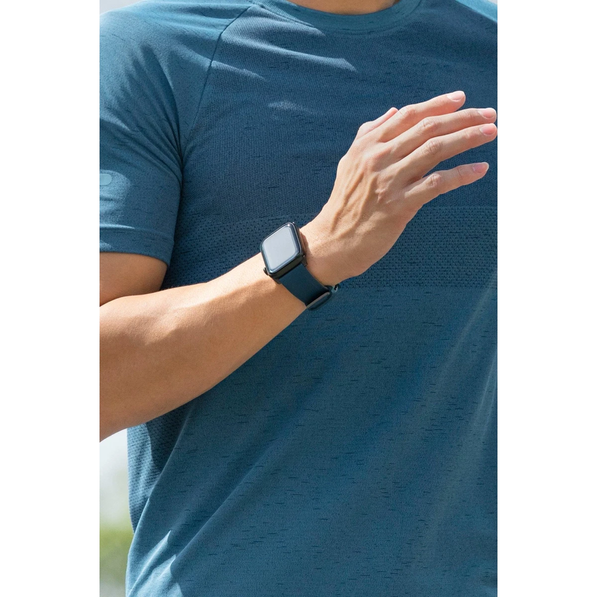 Uniq Apple Watch Ultra 49mm Linus Airosoft Silikon Kordon - Turuncu