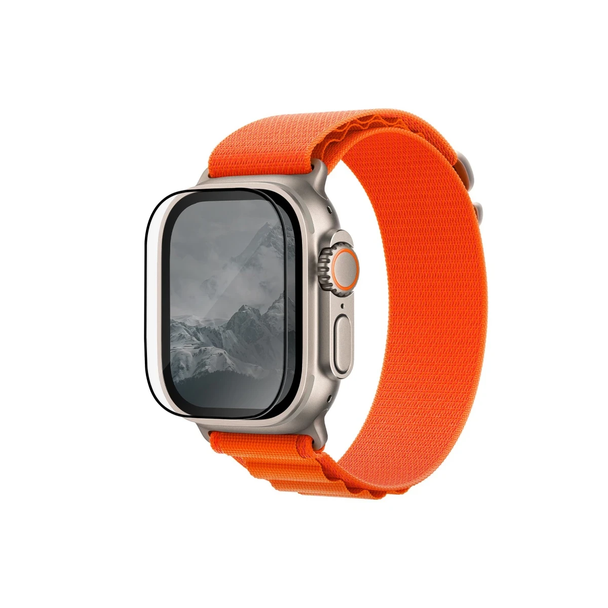 Uniq Apple Watch Ultra 49mm Optix Vivid Saat Cam Ekran Koruyucu - Şeffaf
