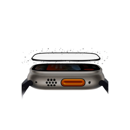 Uniq Apple Watch Ultra 49mm Optix Vivid Saat Cam Ekran Koruyucu - Şeffaf