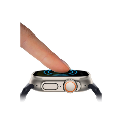 Uniq Apple Watch Ultra 49mm Optix Vivid Saat Cam Ekran Koruyucu - Şeffaf