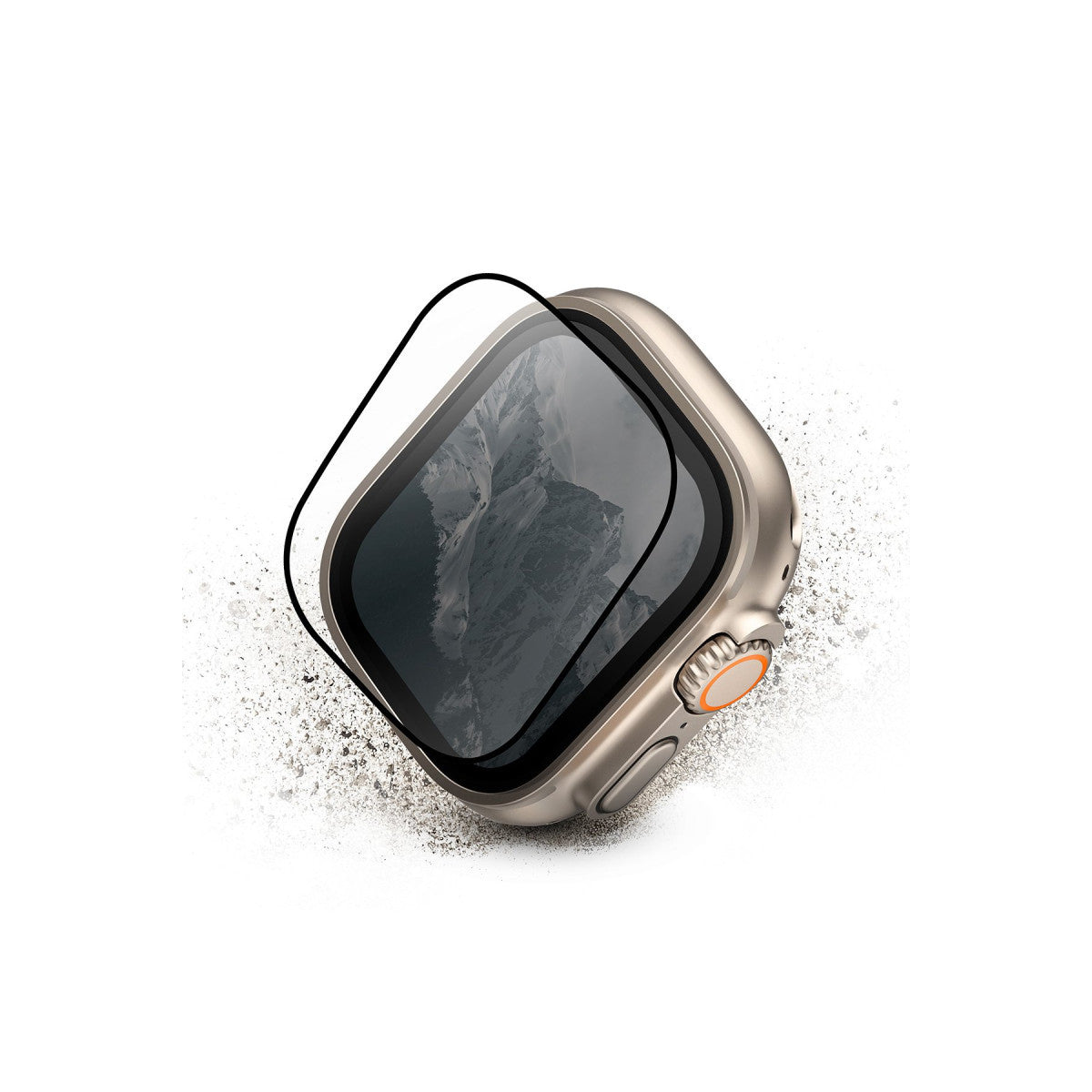 Uniq Apple Watch Ultra 49mm Optix Vivid Saat Cam Ekran Koruyucu