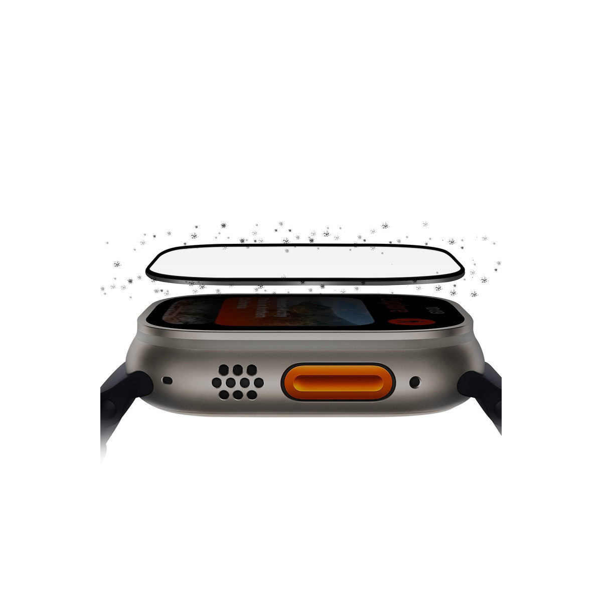 Uniq Apple Watch Ultra 49mm Optix Vivid Saat Cam Ekran Koruyucu