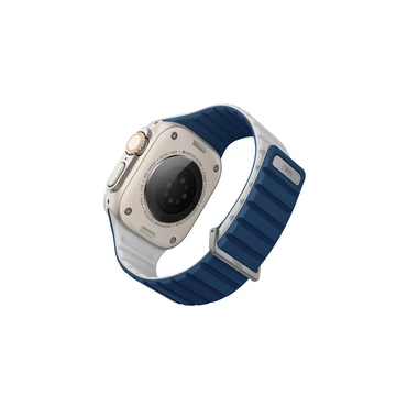 Uniq Apple Watch Ultra 49mm Revix Evo Reversible Manyetik Kordon - Lacivert-Gri