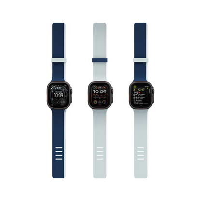 Uniq Apple Watch Ultra 49mm Revix IV Reversible Manyetik Kordon - Siyah-Gri
