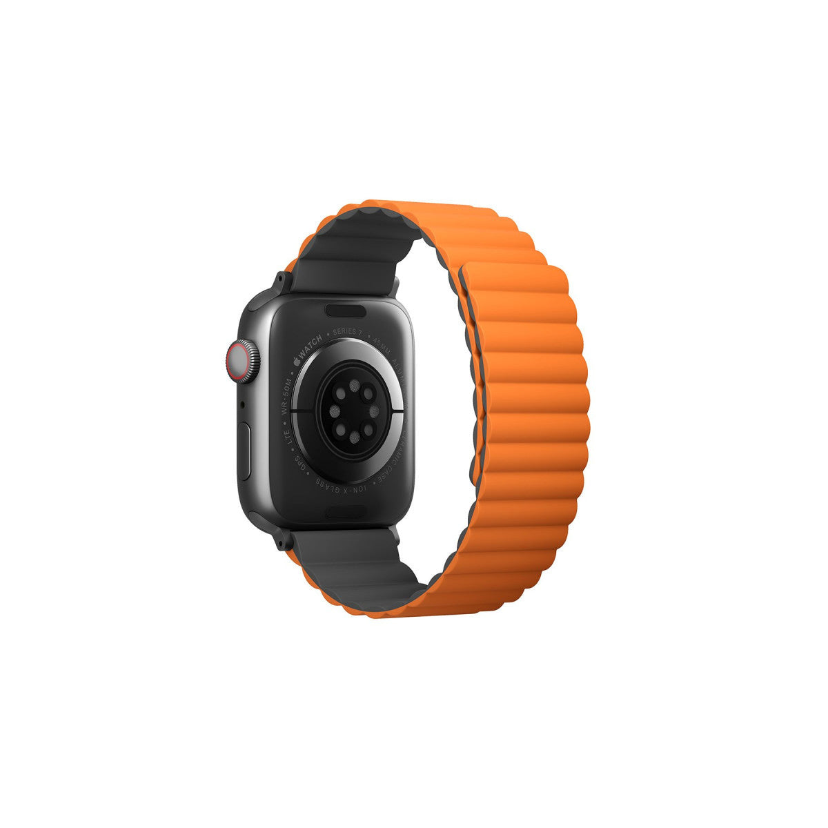 Uniq Apple Watch Ultra 49mm Revix Reversible Manyetik Kordon - Gri-Beyaz