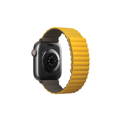 Uniq Apple Watch Ultra 49mm Revix Reversible Manyetik Kordon - Gri-Beyaz