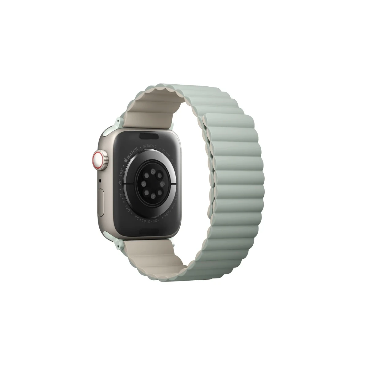 Uniq Apple Watch Ultra 49mm Revix Reversible Manyetik Kordon - Yeşil-Bej