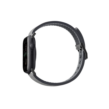 Uniq Apple Watch Ultra 49mm Straden Su Geçirmez Deri Kordon - Gri