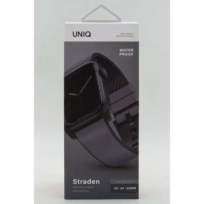 Uniq Apple Watch Ultra 49mm Straden Su Geçirmez Deri Kordon