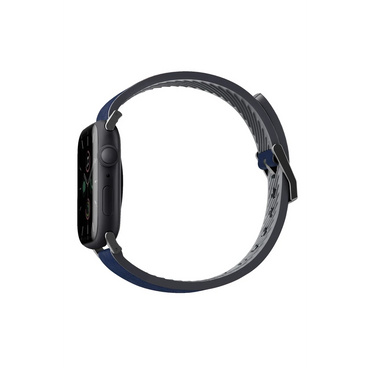 Uniq Apple Watch Ultra 49mm Straden Su Geçirmez Deri Kordon - Mavi